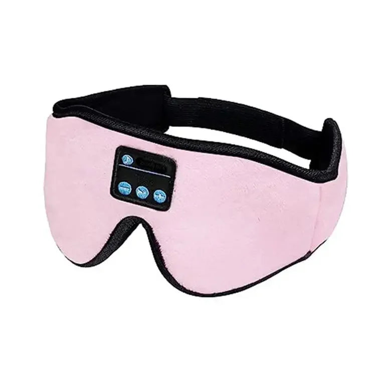 3D Bluetooth Sleep Mask – Eye Mask with Built-In HD Speaker for Music & Comfortable Sleep