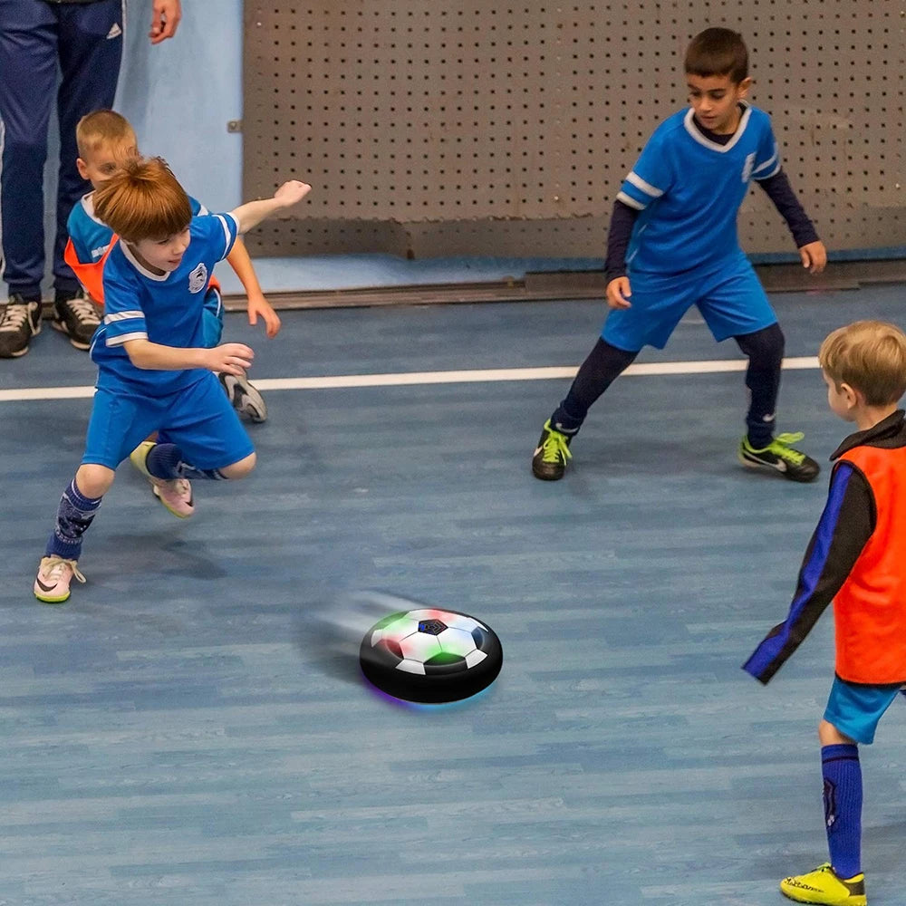 Hover Soccer Ball Toy for Kids – Floating Football with LED Lights & Music