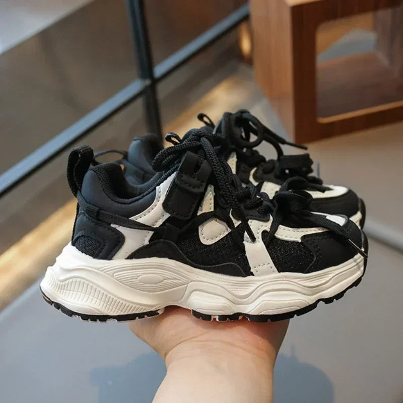 Kids Fashion Sneakers | Breathable Non-Slip School & Sports Shoes