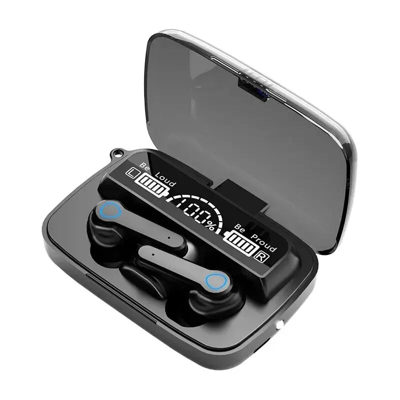 M19 TWS Bluetooth Gaming Headset | Noise-Cancelling Wireless Earbuds with Touch Control & Power Bank Case