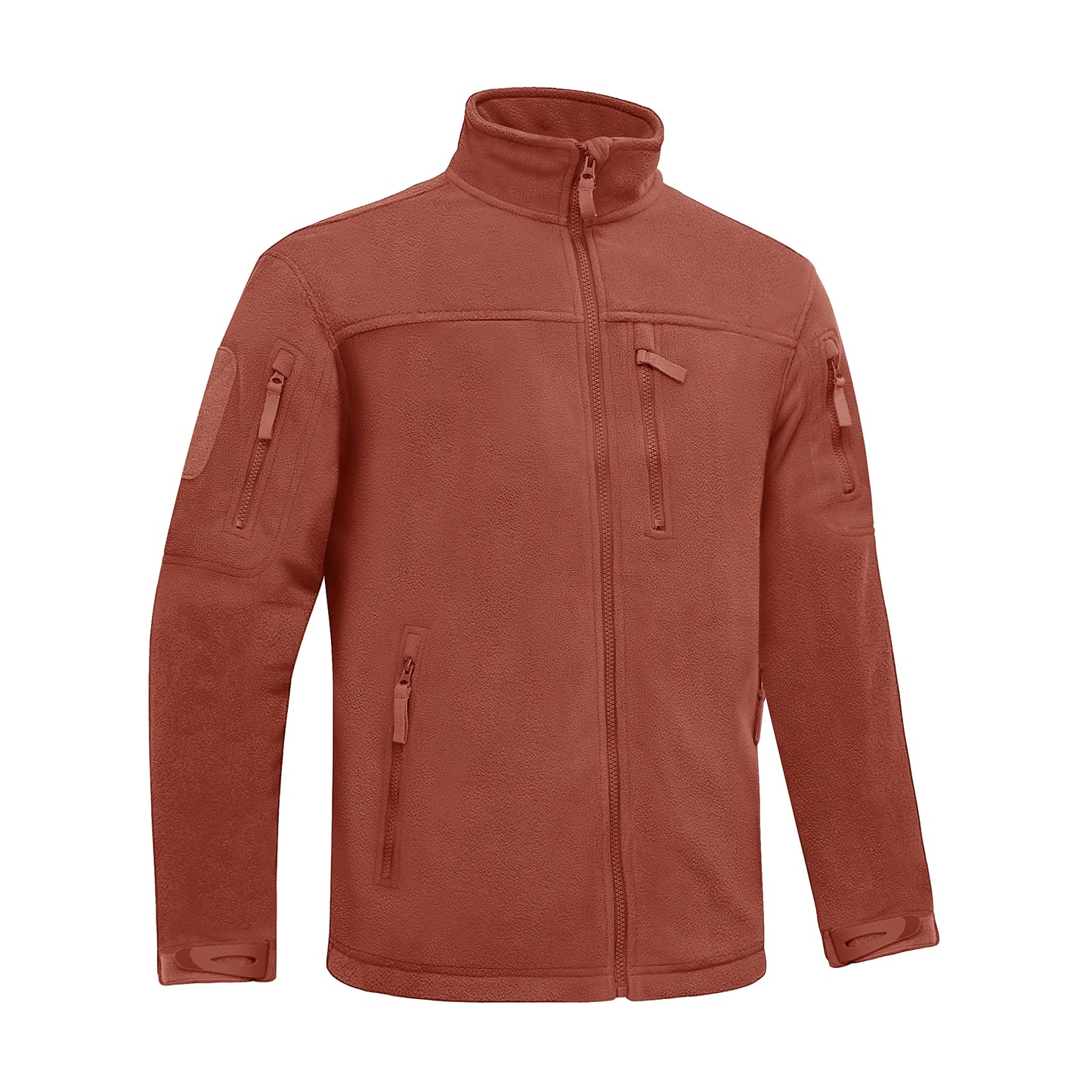 TACVASEN Men’s Winter Fleece Jacket – Thermal Full-Zip Work & Outdoor Windbreaker with Pockets