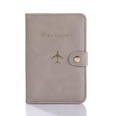Leather Passport Holder – Waterproof Travel Wallet for Men & Women