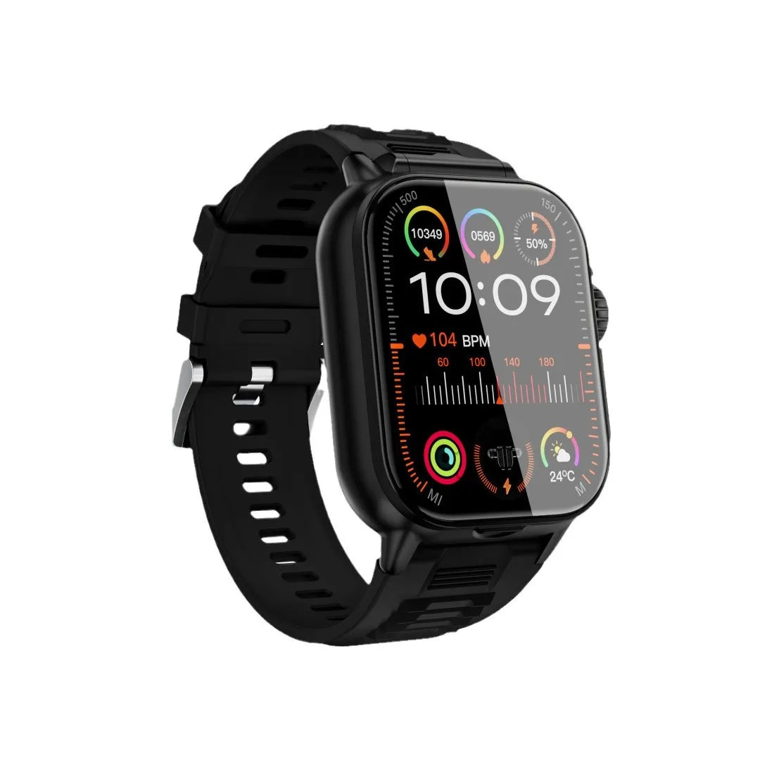 GT8 2-in-1 Smart Watch with Earbuds – Full Touch Screen, Bluetooth Earphone, Heart Rate & Blood Pressure Monitor, Sports Watch