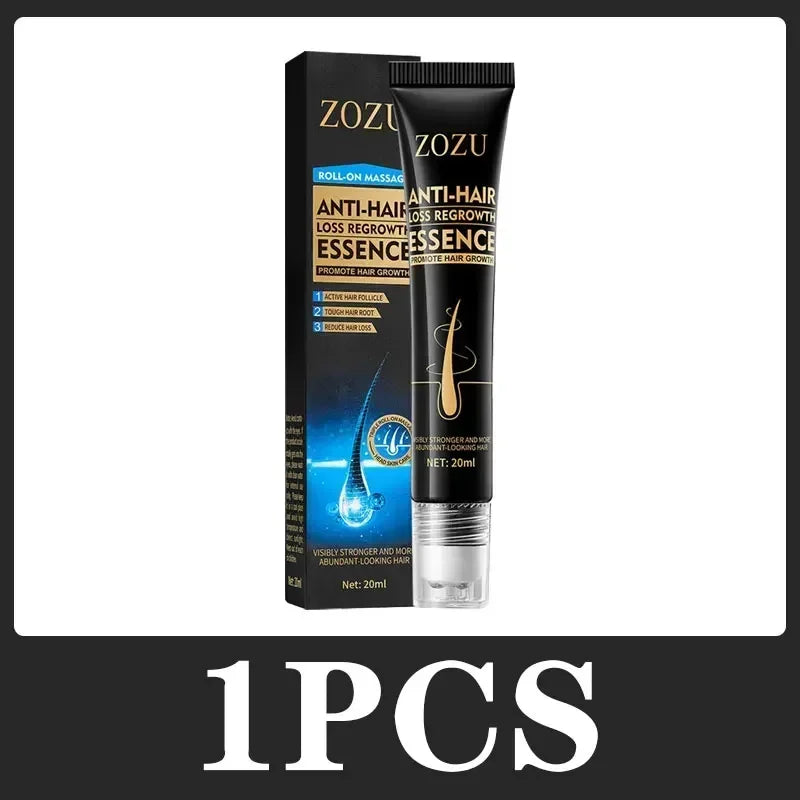 Biotin Hair Growth Oil for Men – Fast-Acting Scalp Serum for Thicker Hair, Anti-Hair Loss & Root Strengthening