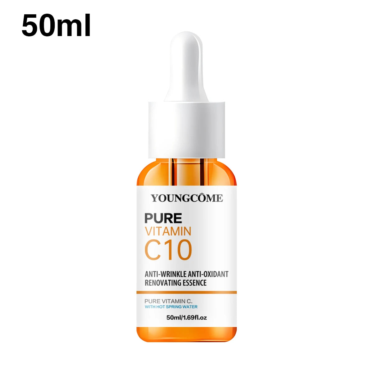 Vitamin C Facial Essence – Brightening Serum with Hyaluronic Acid for Moisturizing, Fine Line Repair & Dull Skin Care