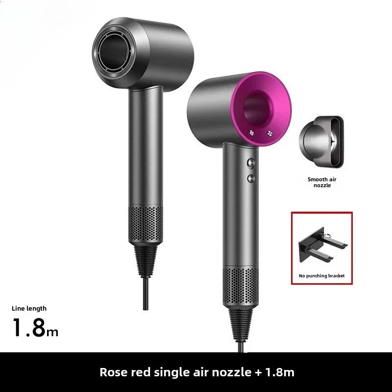 5-in-1 Professional Hair Dryer – Lightweight Hot & Cold Air Styling Tool with Thermostatic Control