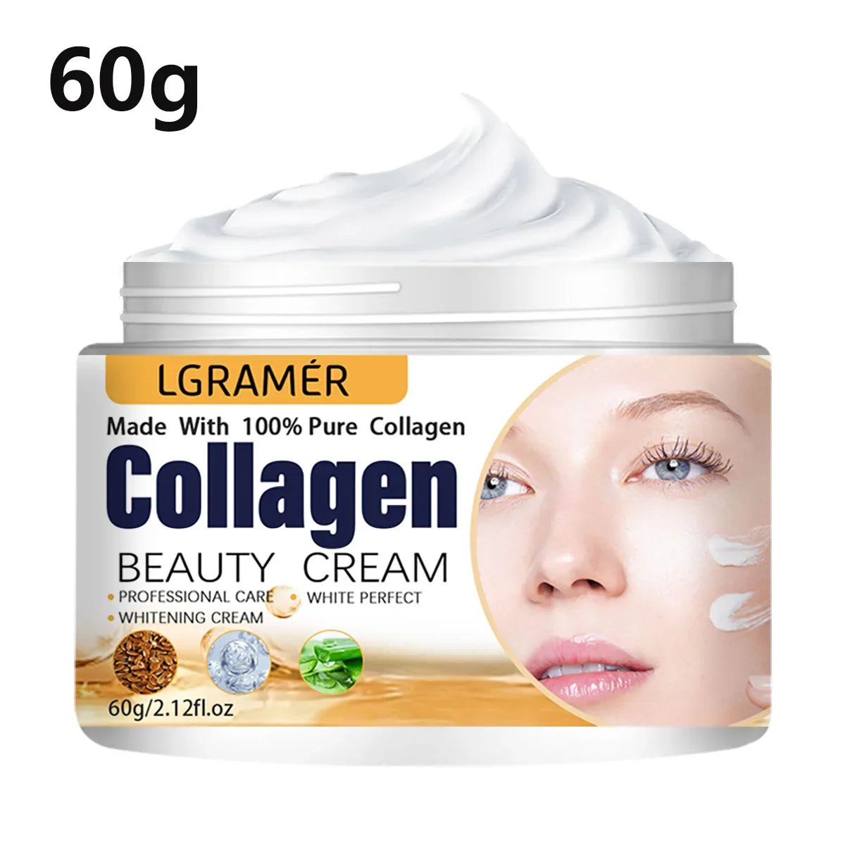 Anti-Wrinkle Eye & Face Cream – Collagen Boosting, Lifting & Anti-Aging Moisturizer with Korean Essence