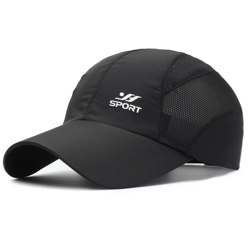 UV Protection Baseball Cap – Quick-Drying, Breathable Strapback Hat for Hiking, Fishing & Outdoor Sports