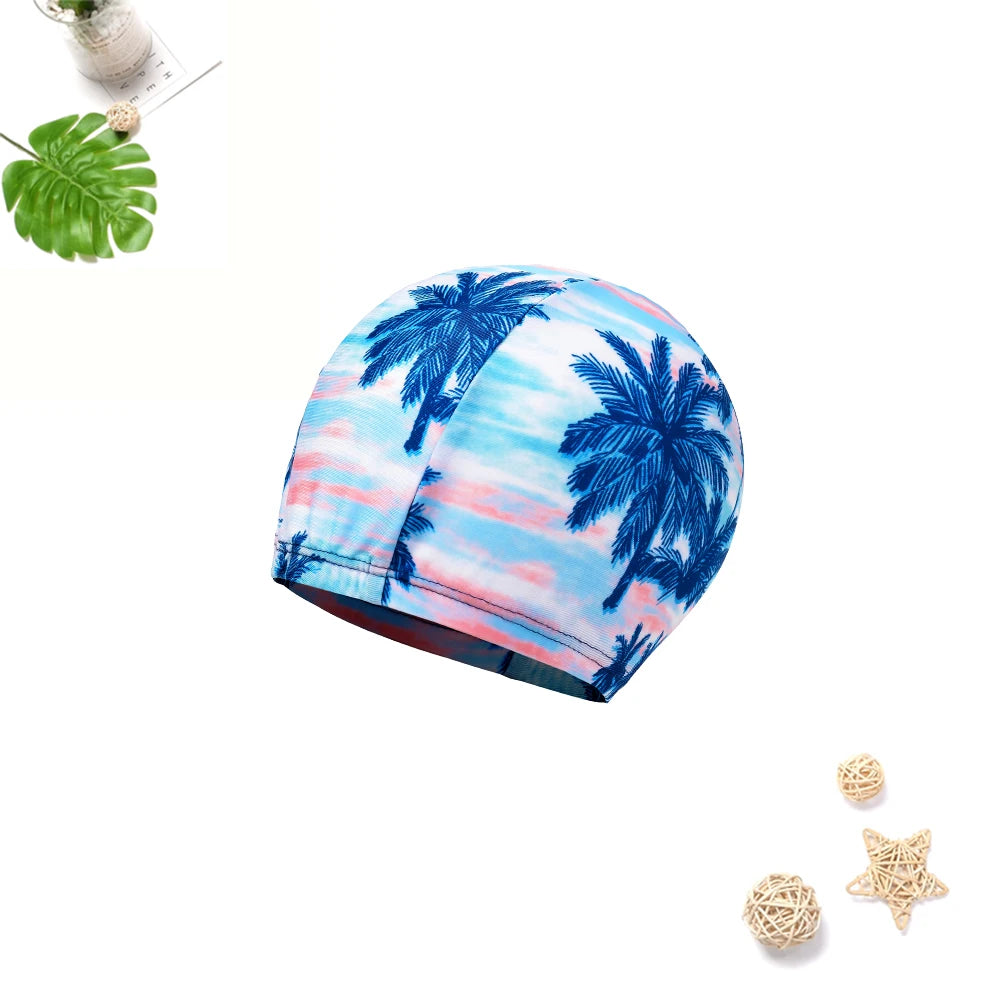 2025 Kids 3 Piece Swimsuit Set Quick Dry Summer Sunset Colorful Beachwear