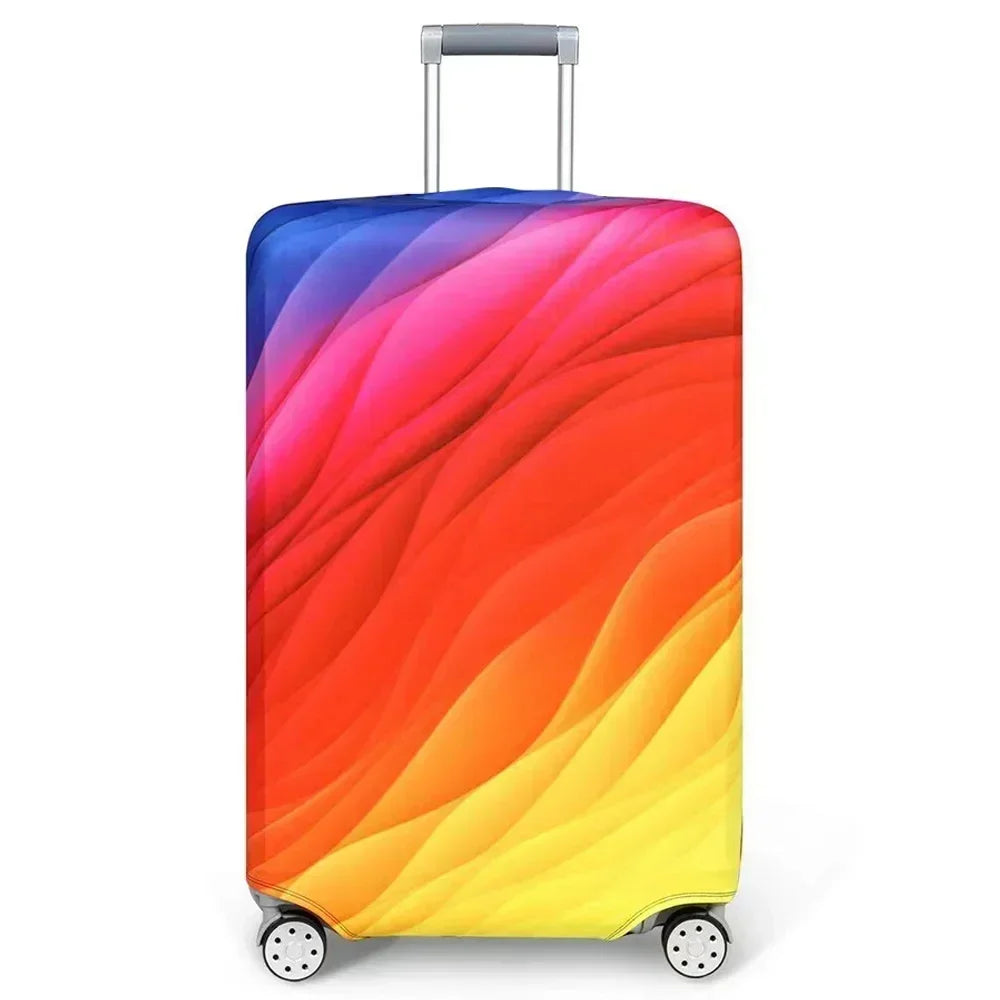 Luggage Cover Suitcase Protector | Washable Travel Accessories for 18-32 Inch Suitcases | Prevent Scratches & Dirt