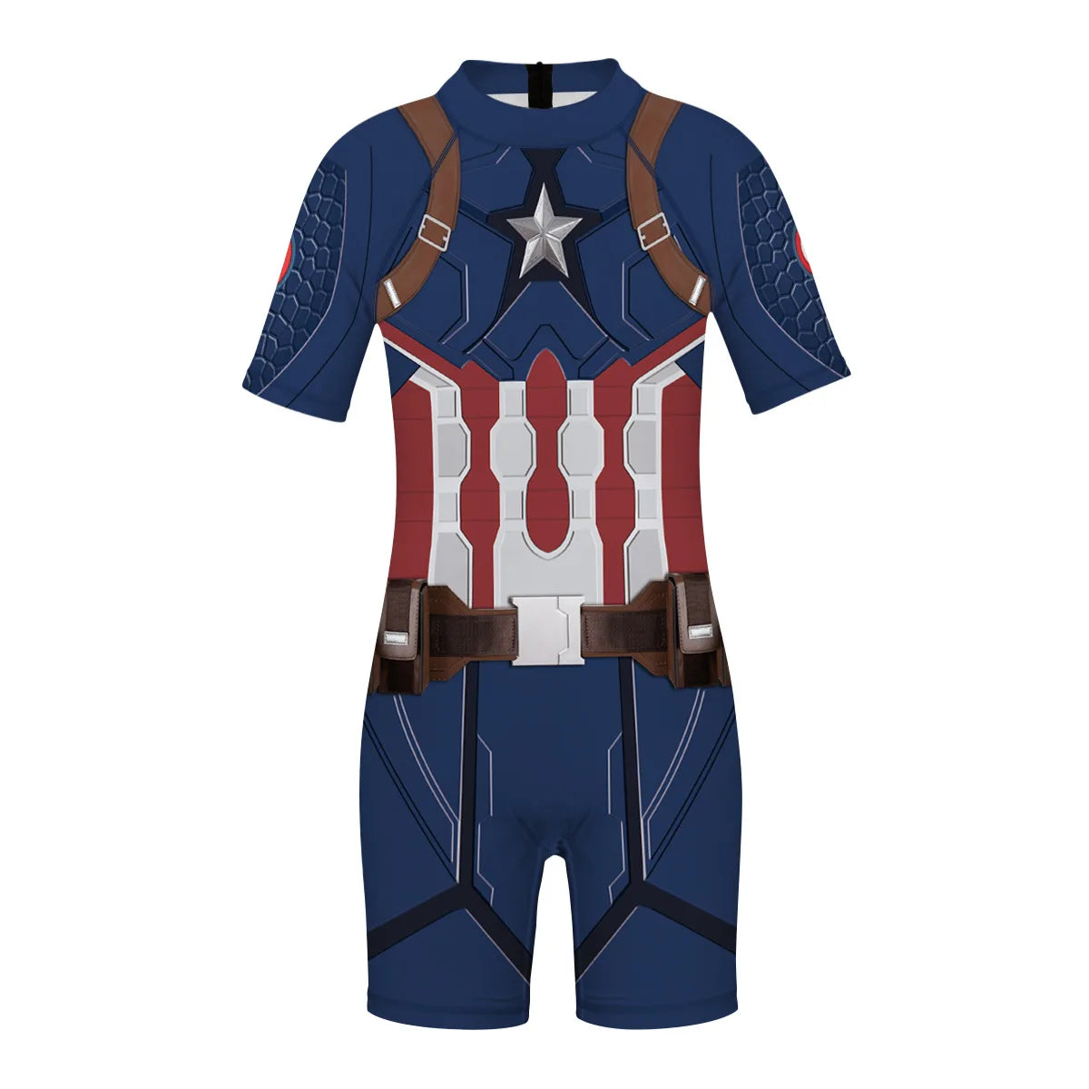 Children One Piece Swimsuit Superhero 3D Print Kids Swimwear for Boys and Girls