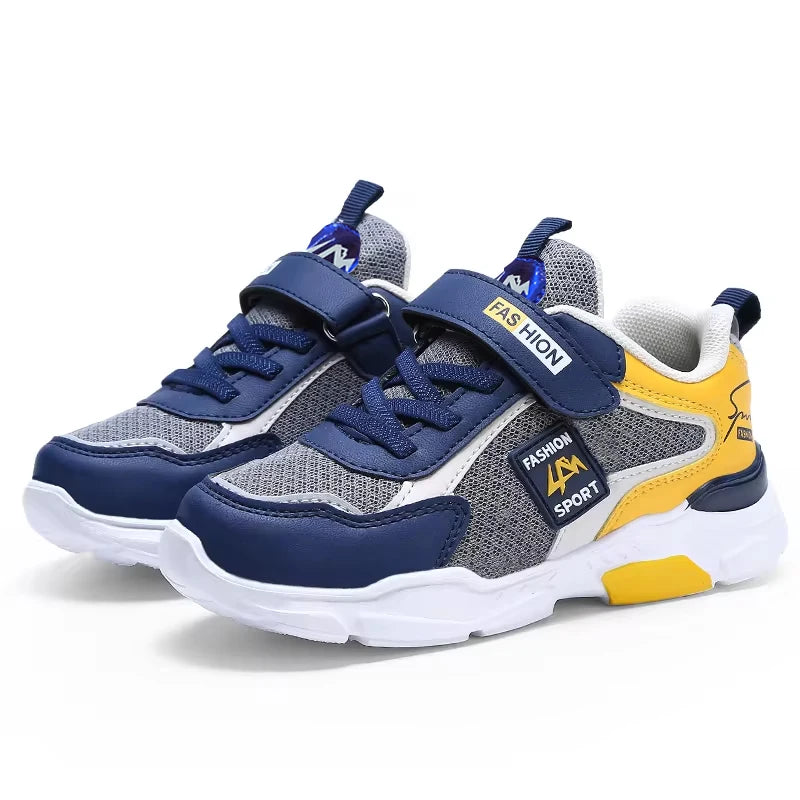Kids' Breathable Sneakers | Mesh Sports Shoes for Boys & Girls School Running