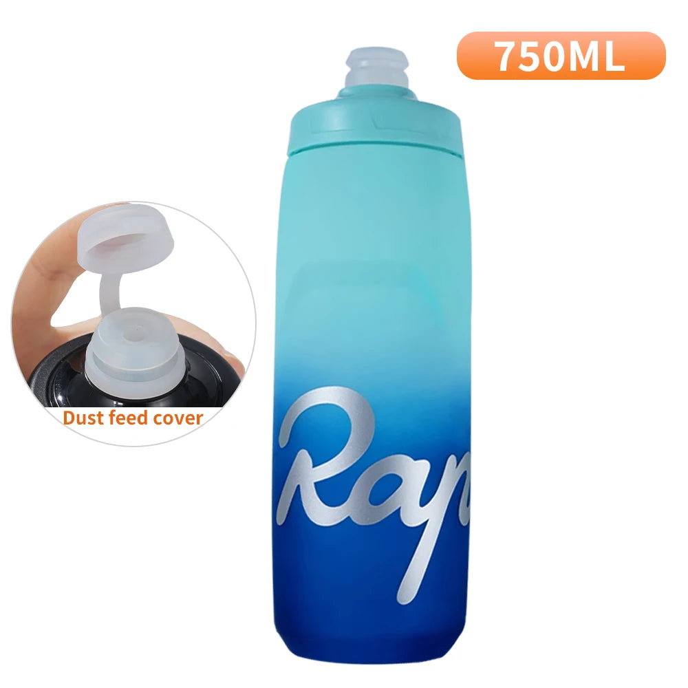 زجاجة مياه رافا لركوب الدراجات - زجاجة رياضية خفيفة الوزن مقاومة للتسرب وقابلة للضغط 620 مل/750 مل