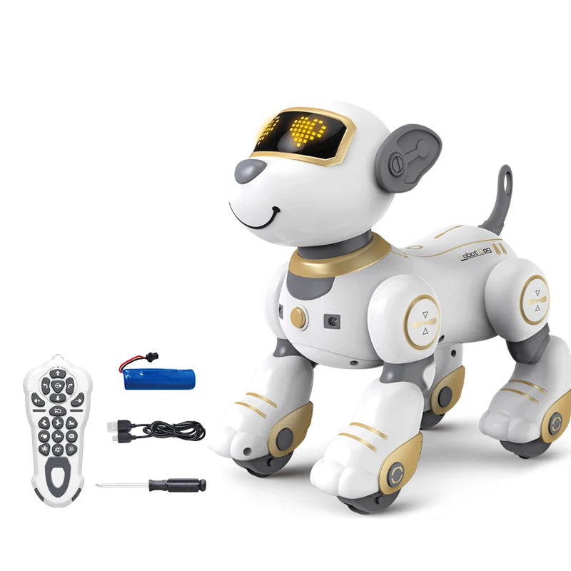 Remote Control Robot Dog Toy – Stunt-Walking, Dancing, Electric Pet with Intelligent Touch & Magic Tricks – Fun Interactive Toy for Kids