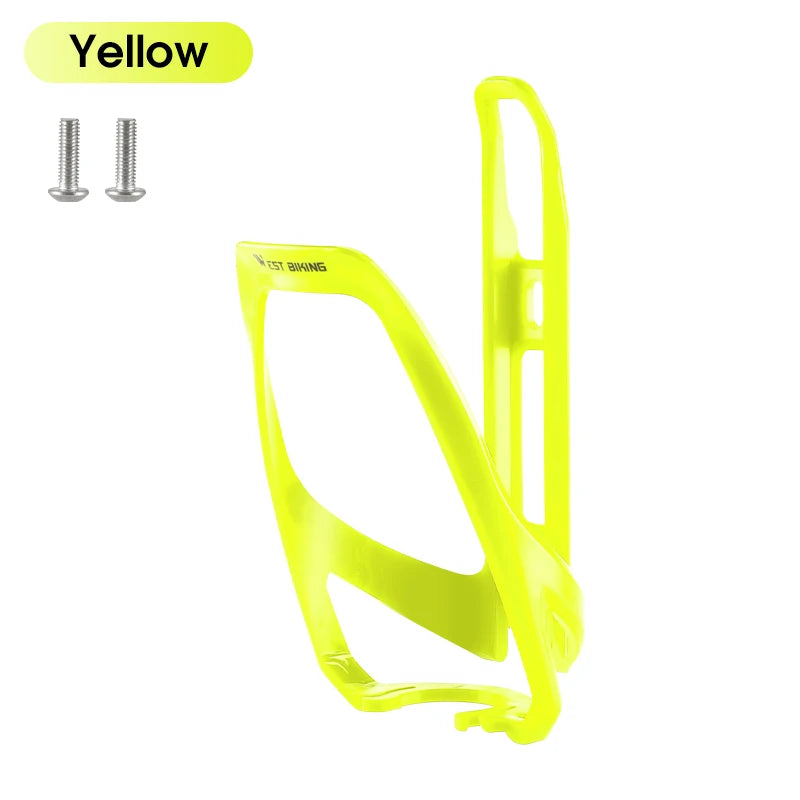 حامل زجاجات مياه متعدد الألوان من ويست بايكينج - خفيف الوزن، عالي المتانة، مناسب لركوب الدراجات الجبلية والطرق