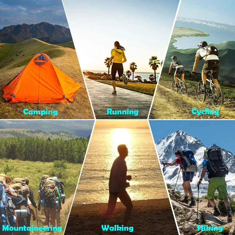 زجاجة مياه رياضية ناعمة قابلة للطي من مادة TPU - حقيبة ترطيب محمولة للجري والمشي لمسافات طويلة والتخييم