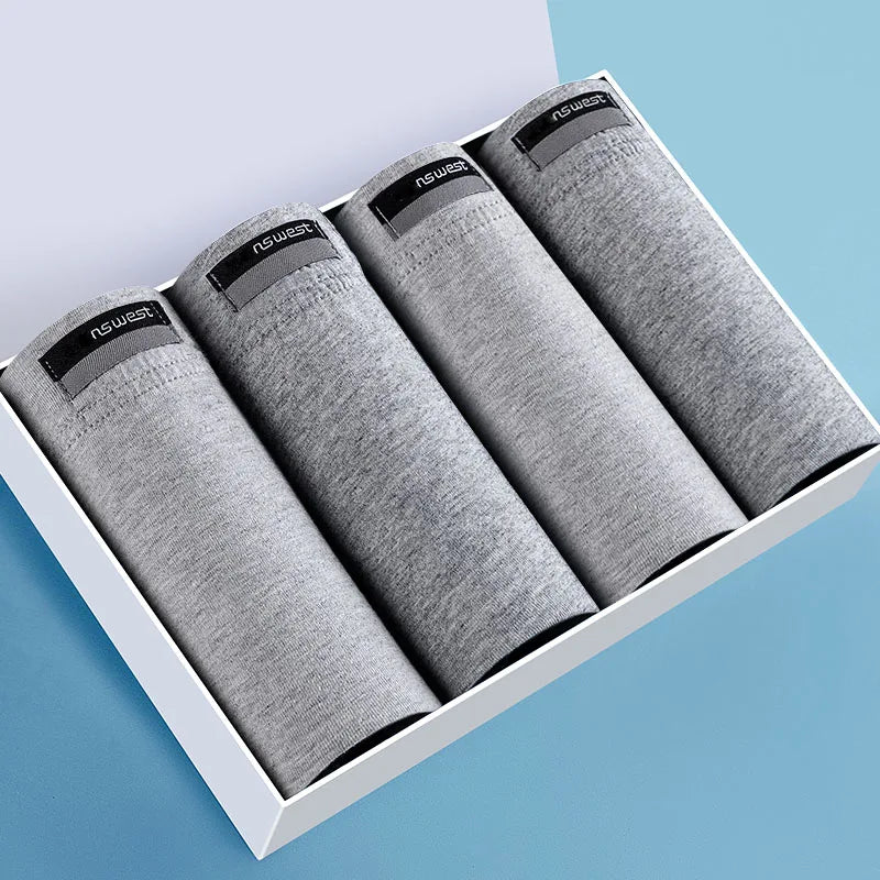 2/3/4/7PCS Men's Boxer Underwear | Pure Cotton Breathable Comfortable Boxershorts | Underpants for Men L-5XL