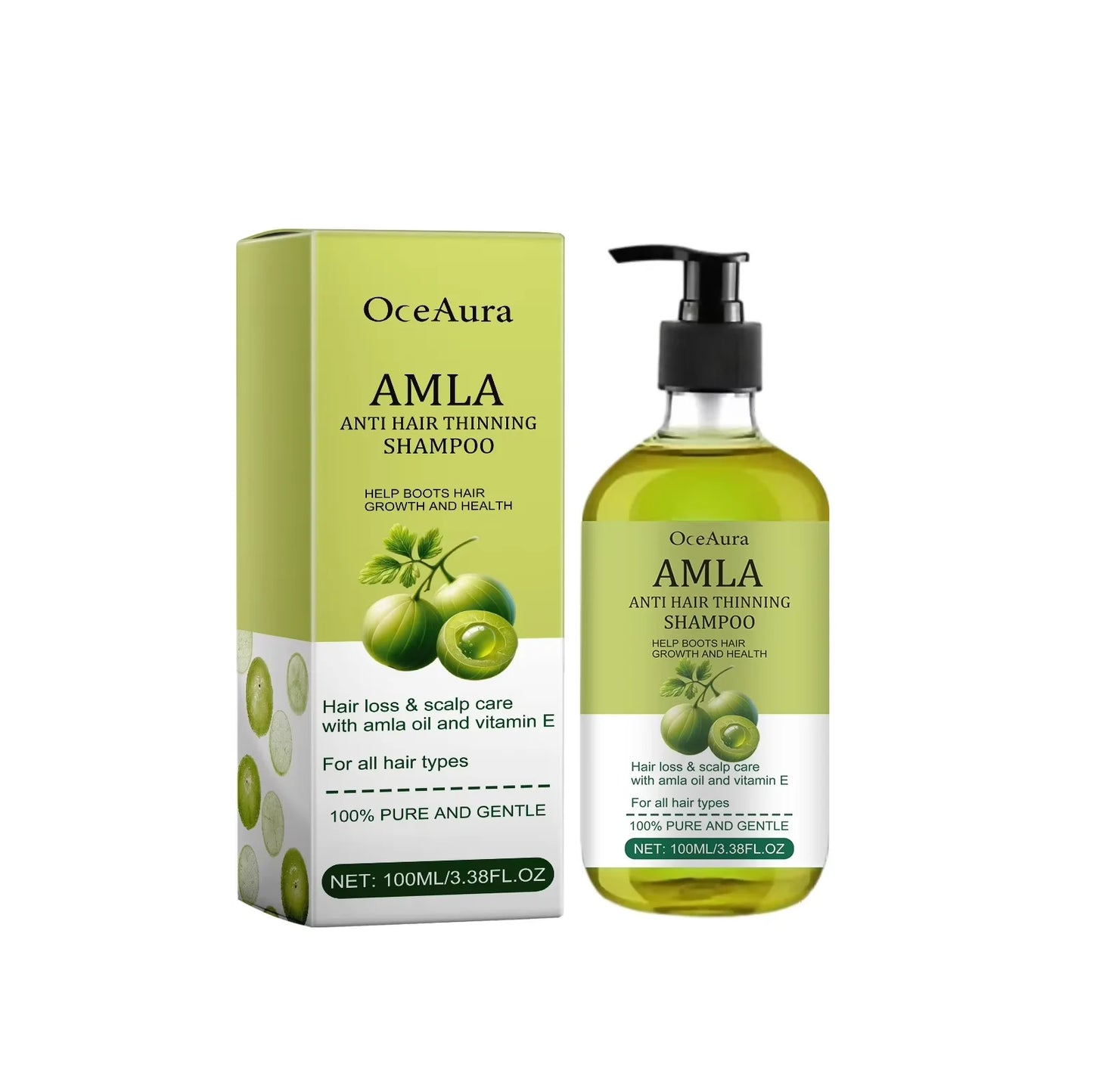 Original Amla Oil Hair Treatment – Deep Moisturizing & Repair Mask for Damaged, Dry, Frizzy Hair & Split Ends