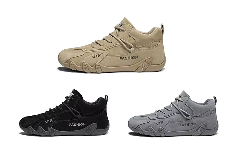 Men’s Breathable Non-Slip Work Shoes – Fashion Sneakers for Outdoor Walking & Skateboarding