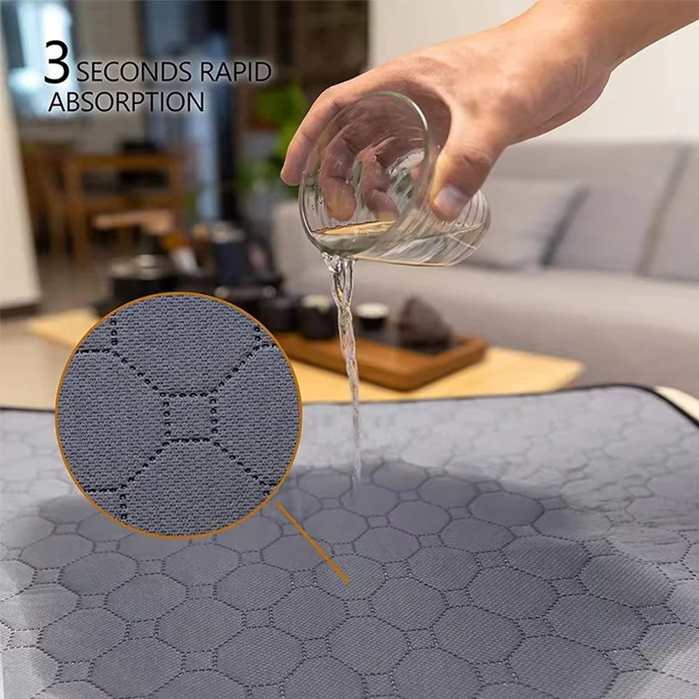 بطانة قفص خنزير غينيا قابلة للغسل - وسادة بول غير قابلة للانزلاق قابلة لإعادة الاستخدام للحيوانات الأليفة الصغيرة