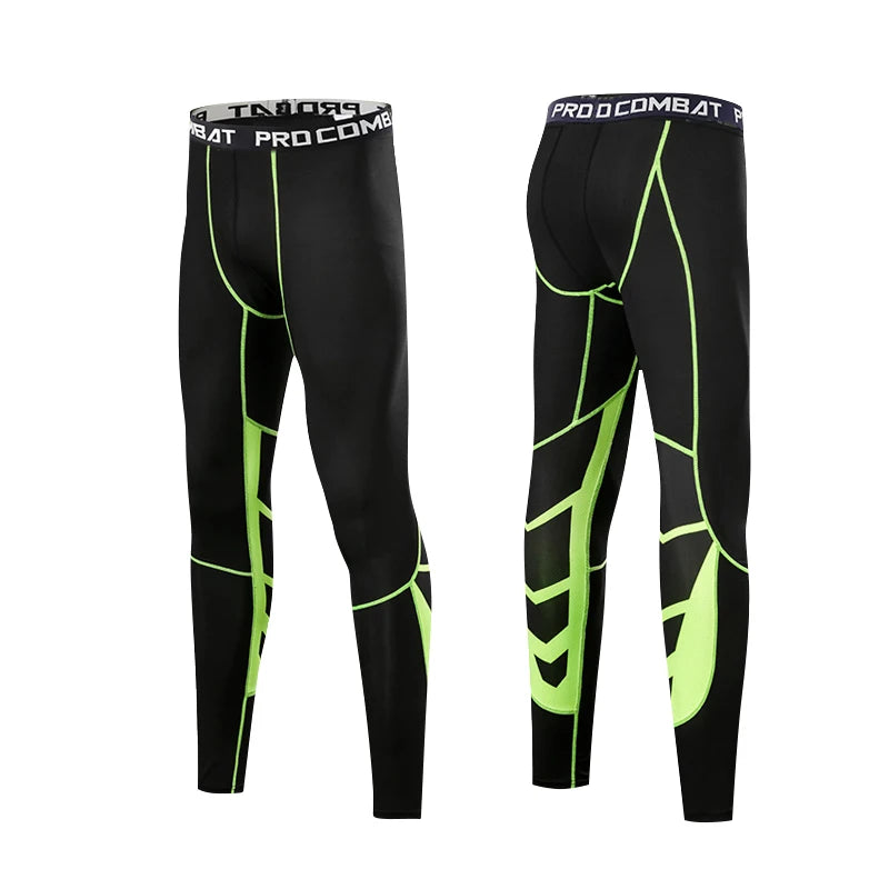 Men's Compression Pants | Running, Cycling & Gym Tights – Elastic Fitness Leggings