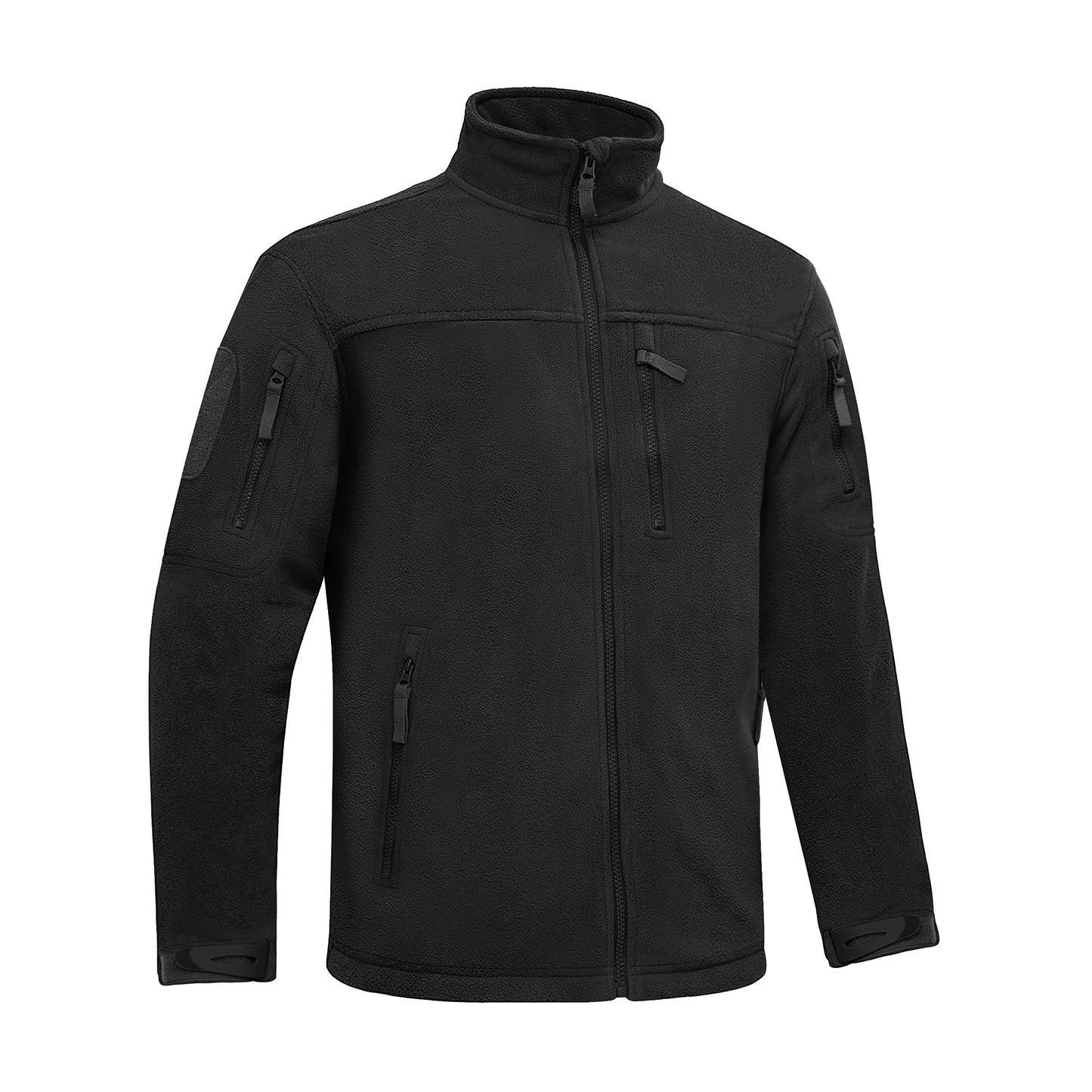 TACVASEN Men’s Winter Fleece Jacket – Thermal Full-Zip Work & Outdoor Windbreaker with Pockets