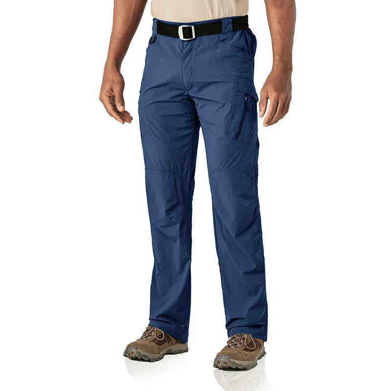 TACVASEN Men’s Quick-Dry Stretch Cargo Pants – Lightweight Summer Outdoor Hiking Trousers