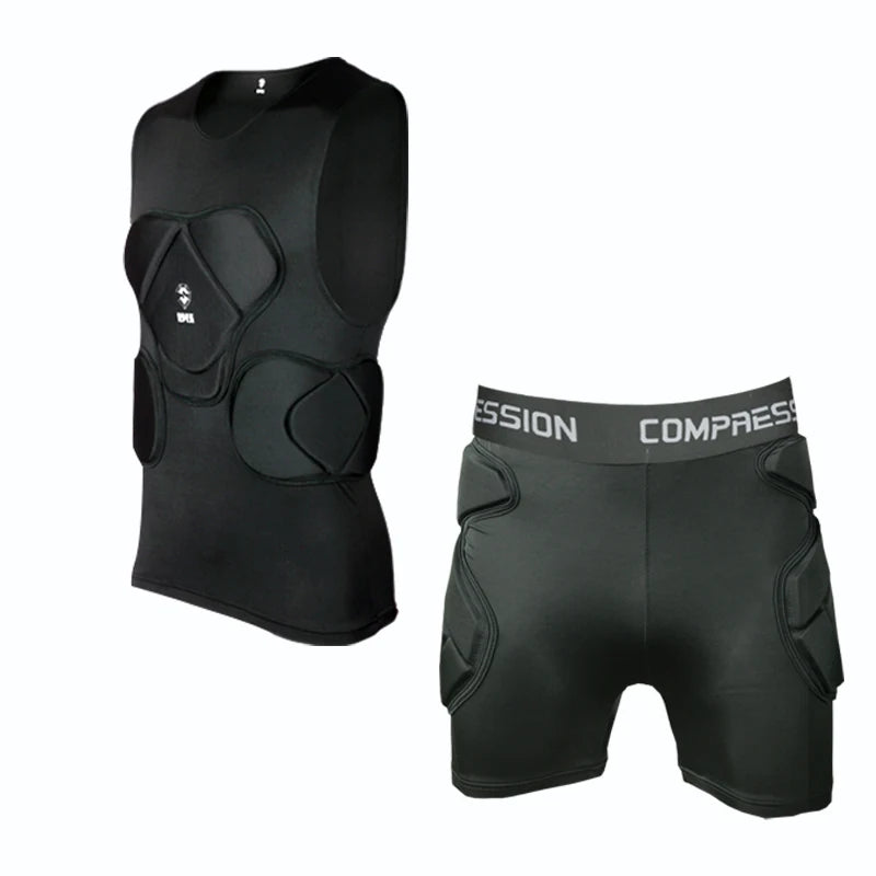 Professional Goalkeeper Uniform | Soccer Training Gear with EVA Thick Sponge Helmet – Protective Equipment