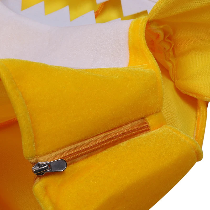 زي تنكري لطفل صغير على شكل سمكة قرش - زي مناسب للجنسين لعيد الهالوين والكرنفال والحفلات - 3 خيارات ألوان