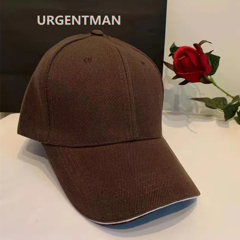 قبعة بيسبول للجنسين - قبعة أكريليك سادة قابلة للتعديل للأب | قبعة هيب هوب كاجوال للرجال والنساء للبيع بالجملة