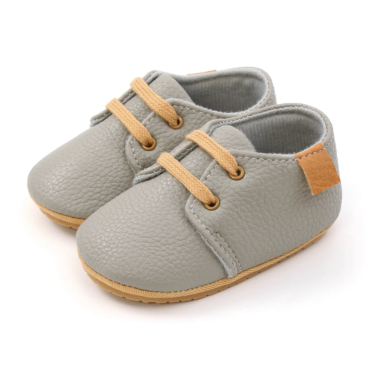 KIDSUN Baby Shoes – Leather Anti-Slip Sneakers for Newborns & Toddlers