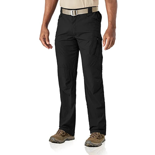 TACVASEN Men’s Quick-Dry Stretch Cargo Pants – Lightweight Summer Outdoor Hiking Trousers
