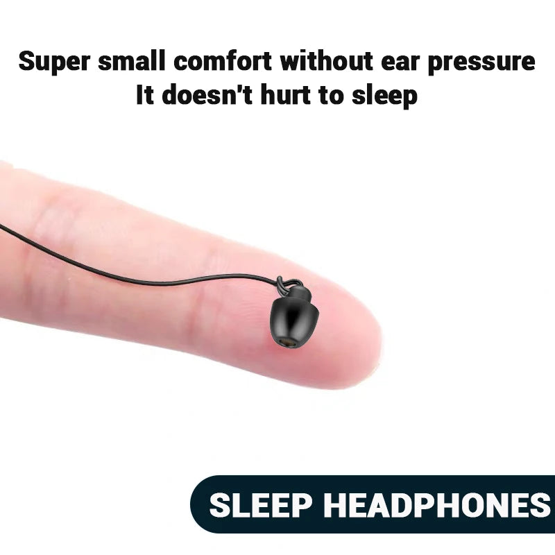ASMR Earphones HiFi Headset | Noise-Cancelling Soft Silicone Sleep Ear ...