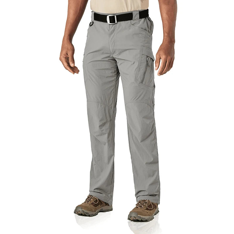 TACVASEN Men’s Quick-Dry Stretch Cargo Pants – Lightweight Summer Outdoor Hiking Trousers