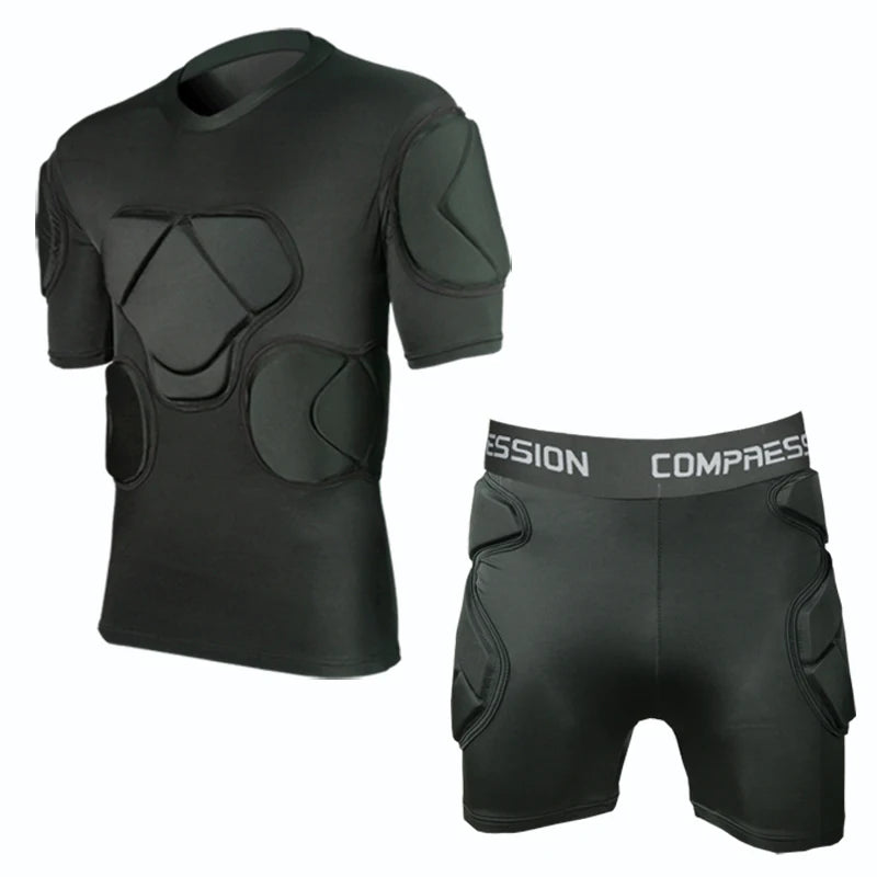 Professional Goalkeeper Uniform | Soccer Training Gear with EVA Thick Sponge Helmet – Protective Equipment