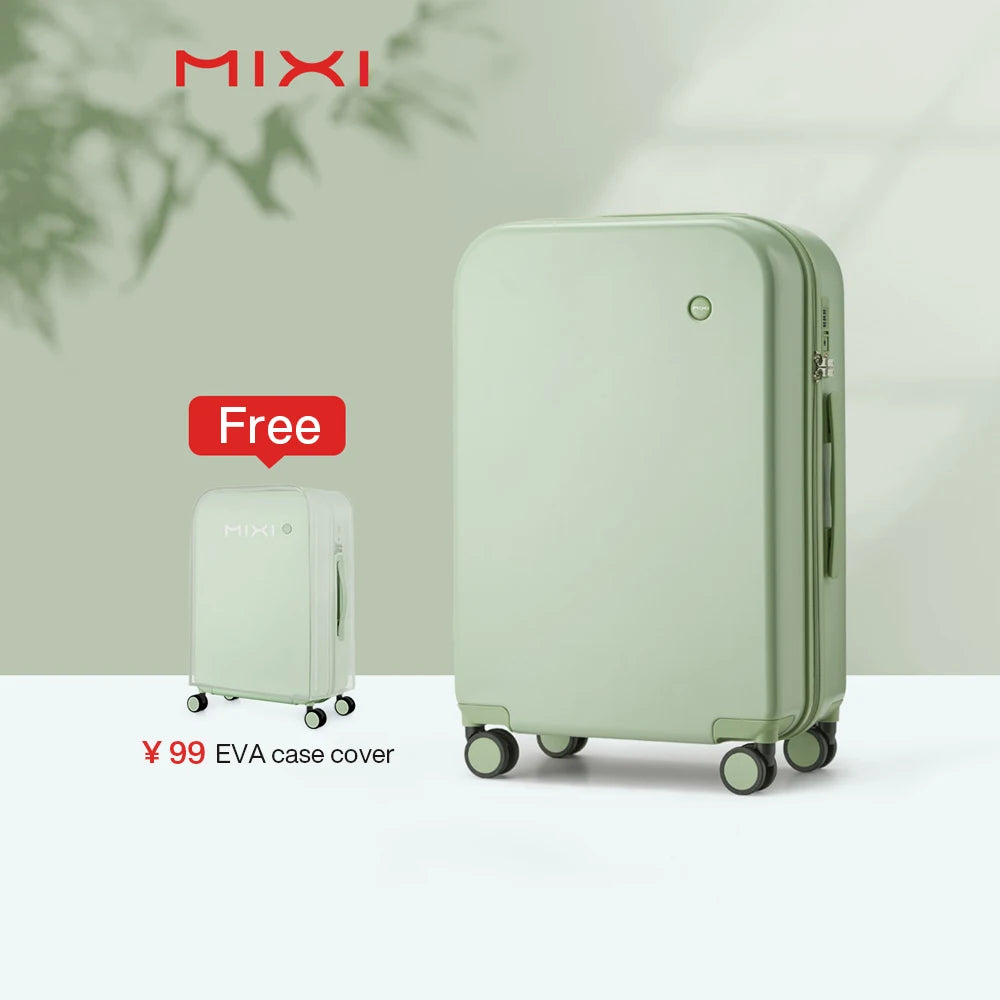 Mixi Puristic Design Travel Luggage | Hardside Rolling Suitcase Trolley for Men & Women | 16/20/22/24/26/28 Inch