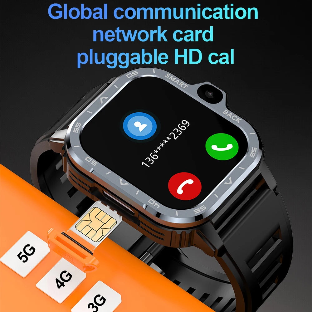 Valdus PGD Android Smart Watch | GPS, Dual Camera, NFC, 16/64GB ROM, 4G SIM, WiFi, Fast Internet