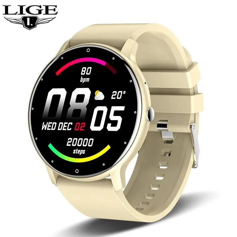 LIGE Women Smart Band Watch – Weather Forecast, Activity Tracker, Heart Rate Monitor, Sports Smart Watch