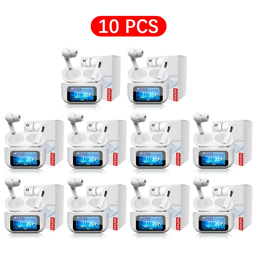 Original ERAZER TWS Wireless Earbuds – Touch Screen, Bluetooth, ANC Noise Reduction, HIFI Music Headphones