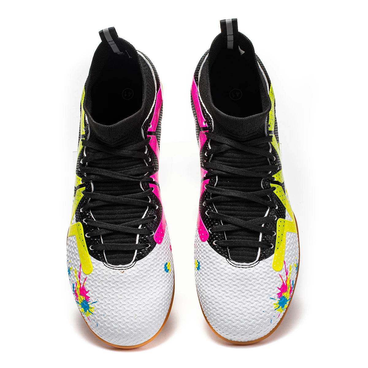 Professional Men's Indoor Football Shoes – Flat Bottom, Durable & Comfortable Non-Slip Soccer Training Shoes for Adults & Teenagers