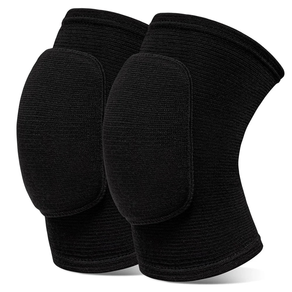 Volleyball Knee Pads | Soft Breathable Protective Knees for Men, Women & Kids – Ideal for Dance, Yoga & Sports