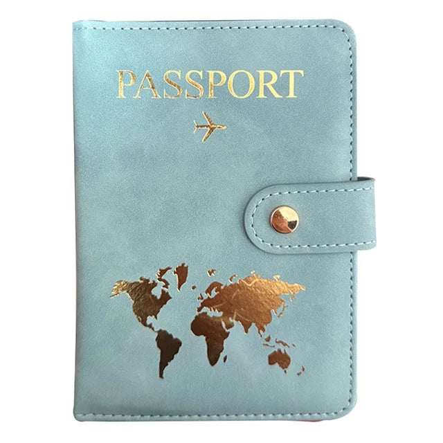 Travel Passport Holder & Card Wallet – Essential Organizer for Men & Women