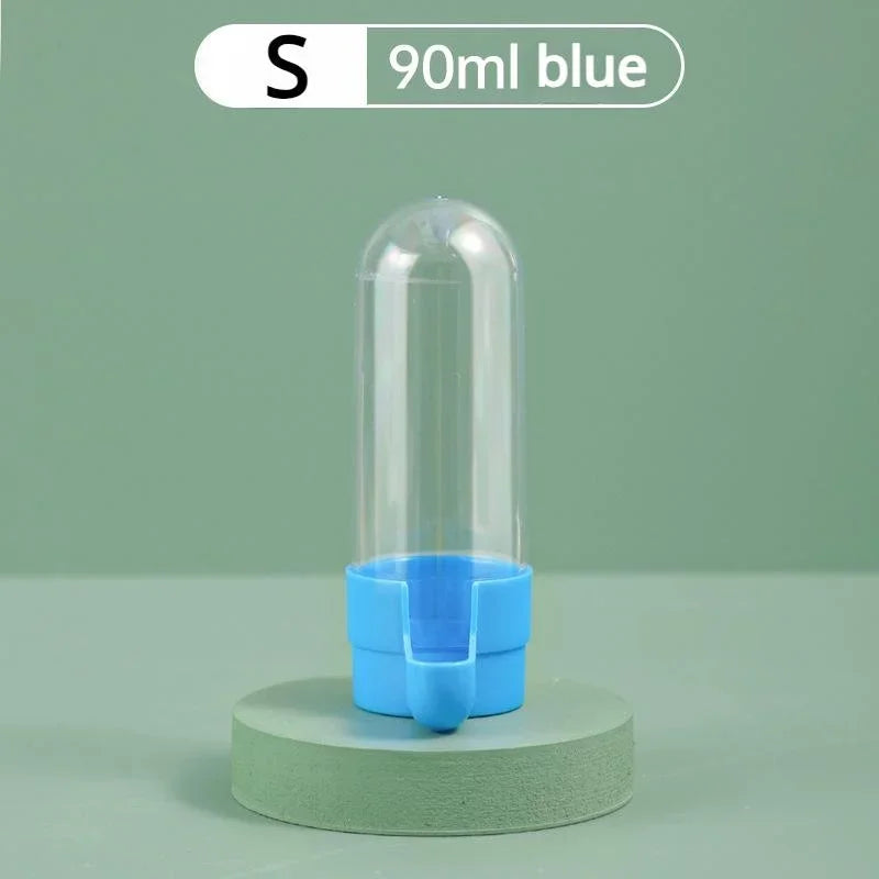 وحدة تغذية معلقة للحيوانات الأليفة وموزع مياه - صندوق طعام للطيور والببغاوات والحيوانات الصغيرة