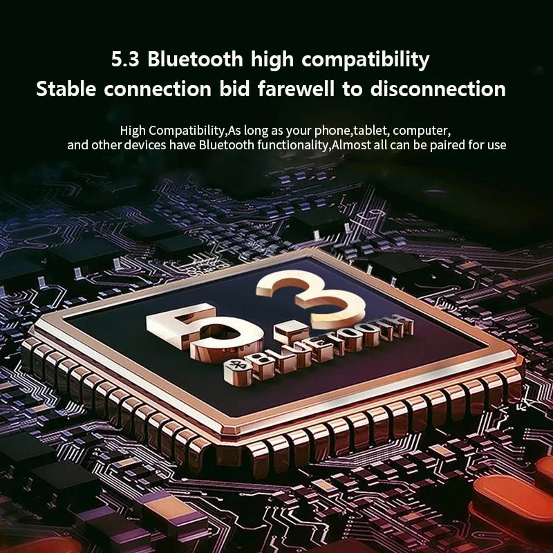 سماعات أذن لاسلكية للنوم بتقنية TWS وبلوتوث 5.3 | سماعات أذن رياضية مضادة للماء IPX5 مع خاصية تقليل الضوضاء