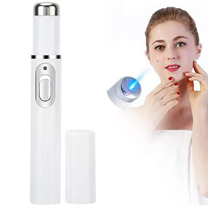 Facial Beauty Eye Massager Device – Blue Light Therapy for Dark Circles, Eye Bags & Fine Lines – Skin Firming & Texture Care Tool