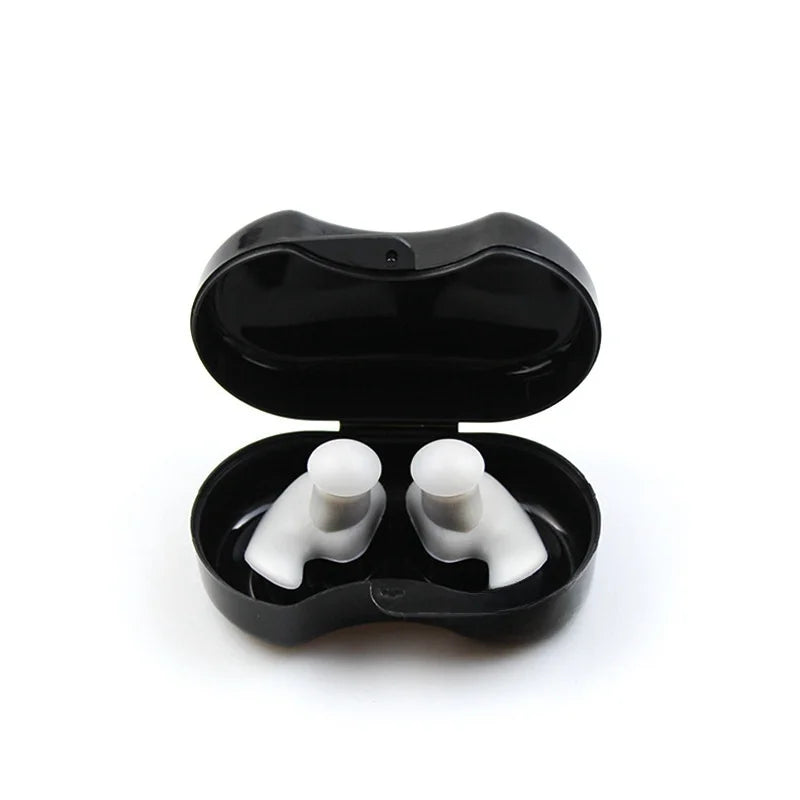 سدادات أذن للسباحة من DIZETION • سيليكون مقاوم للماء وقابل لإعادة الاستخدام • ملحقات الغوص وركوب الأمواج والاستحمام