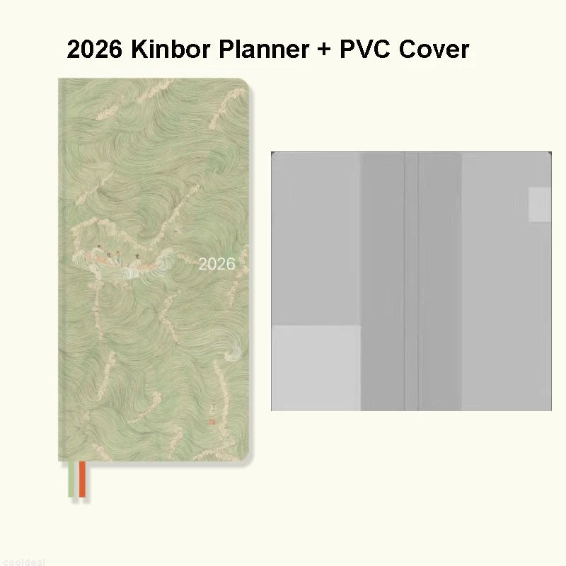 Kinbor 2026 Pocket Weekly Planner – Pocket Size Schedule Notebook Week Plan Notepad for Daily Writing
