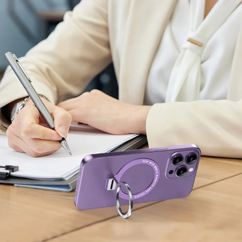 حامل حلقي للهاتف المحمول – حامل للإصبع، متوافق مع أجهزة iPhone