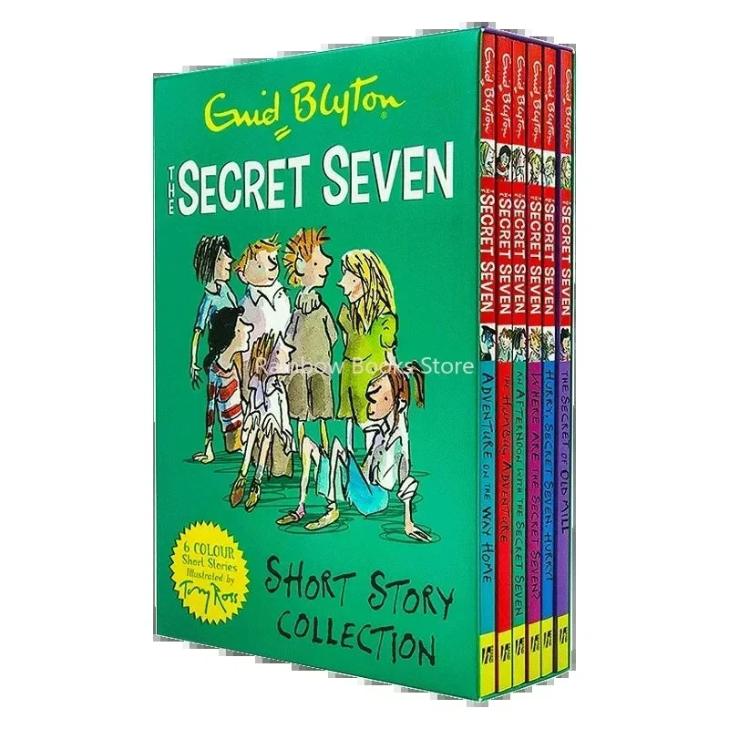 6-Book Enid Blyton Secret Seven Set – Adventure, Detective & Short Fiction English Children’s Stories