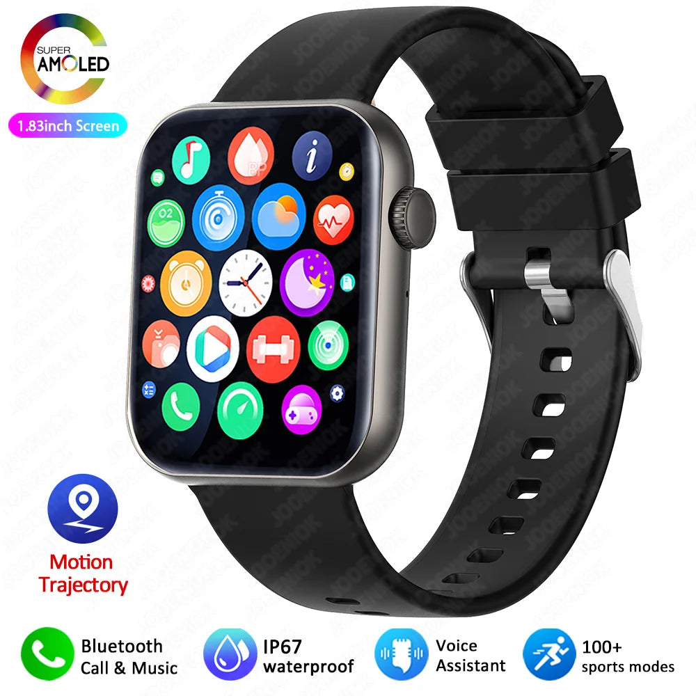 2025 New Smart Watch for Women – Full Touch Screen, Bluetooth Call, AI Voice, Heart Rate, Waterproof Sports Smart Bracelet